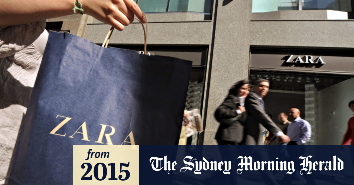 Zara's Australian profits fall 33 per cent